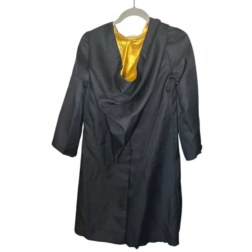 Harry Potter Hogwarts Hooded Robe Black 7/8 Warner Bros.